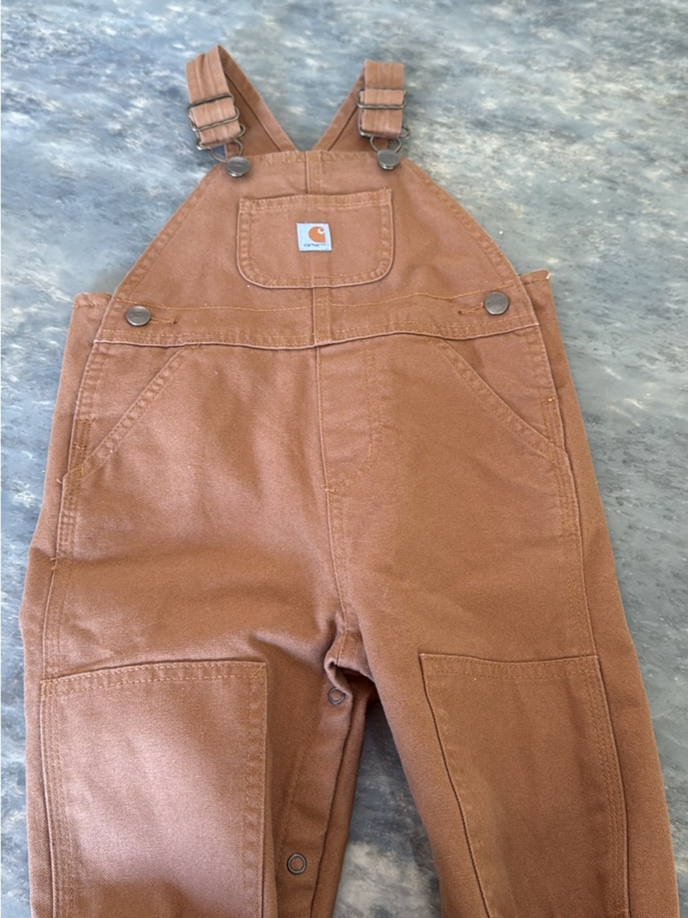 Carhartt Brown Workwear Duck Canvas Overalls
